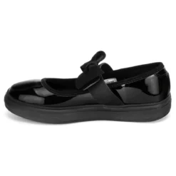 Zapato Escolar Clásico Charol Moño Para Niña Karsten 03500
