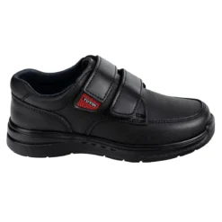 Zapato Escolar Clásico Negro Para Niño Yuyin 05599