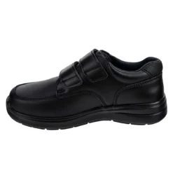 Zapato Escolar Clásico Negro Para Niño Yuyin 05599