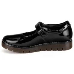 Zapato Escolar Coqueta Para Niña Moda Charol 04363