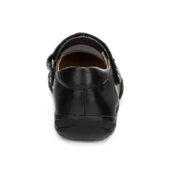 Zapato Escolar Coqueta Para Niña Negros Piel Casuales Flats 00140/141