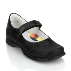 Zapato Escolar Corazón Hebilla Niña Nick&Wick 03449