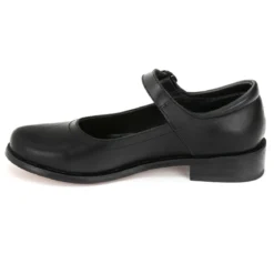 Zapato Escolar Negro Para Escolta Niña-Mujer Lgc 00390