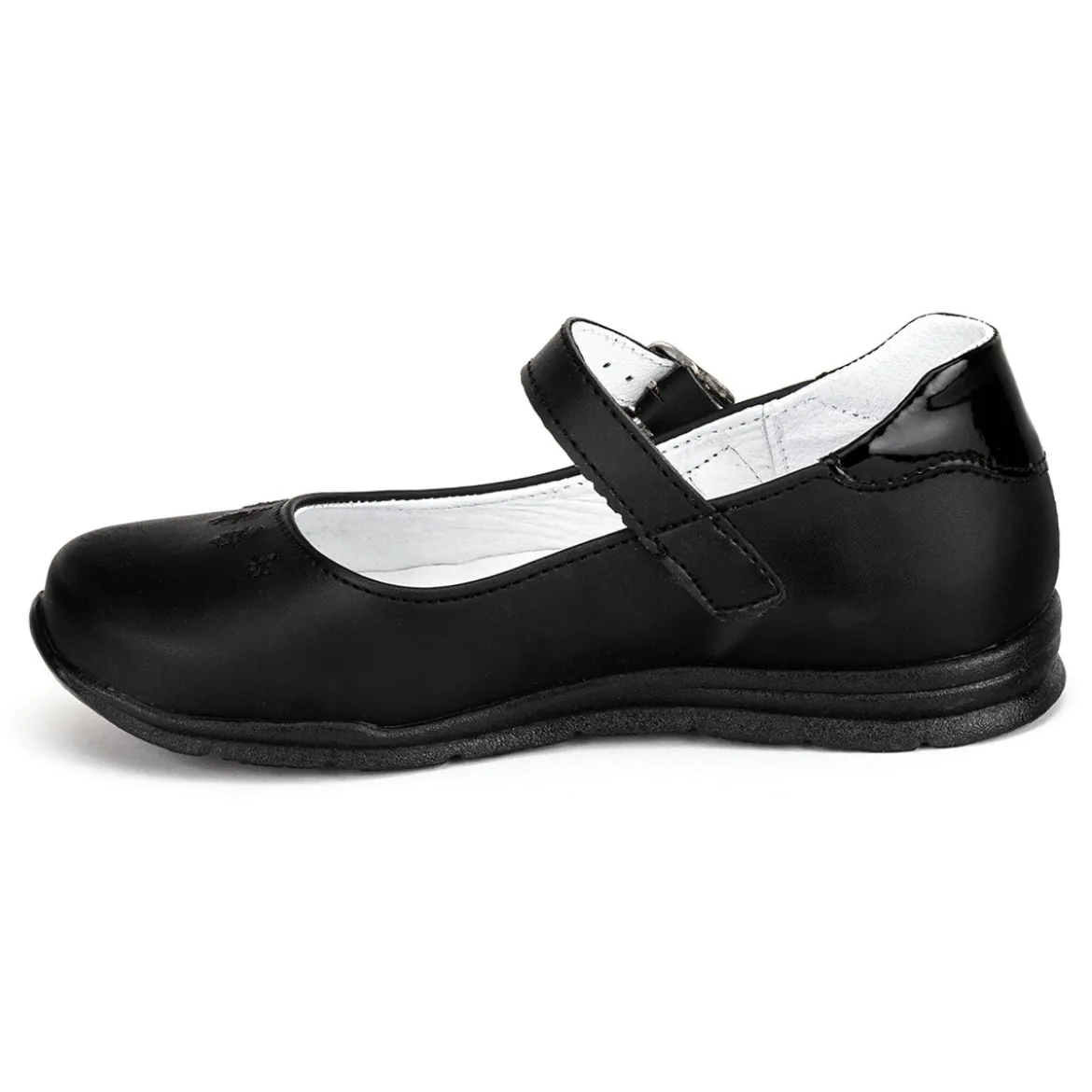 Zapato Escolar Negro Vestir Joven Dominiq 03387