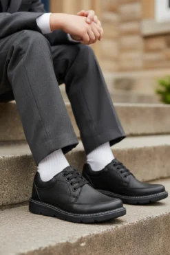 Zapato Escolar Oxford Para Junior Niño Rokino 08956