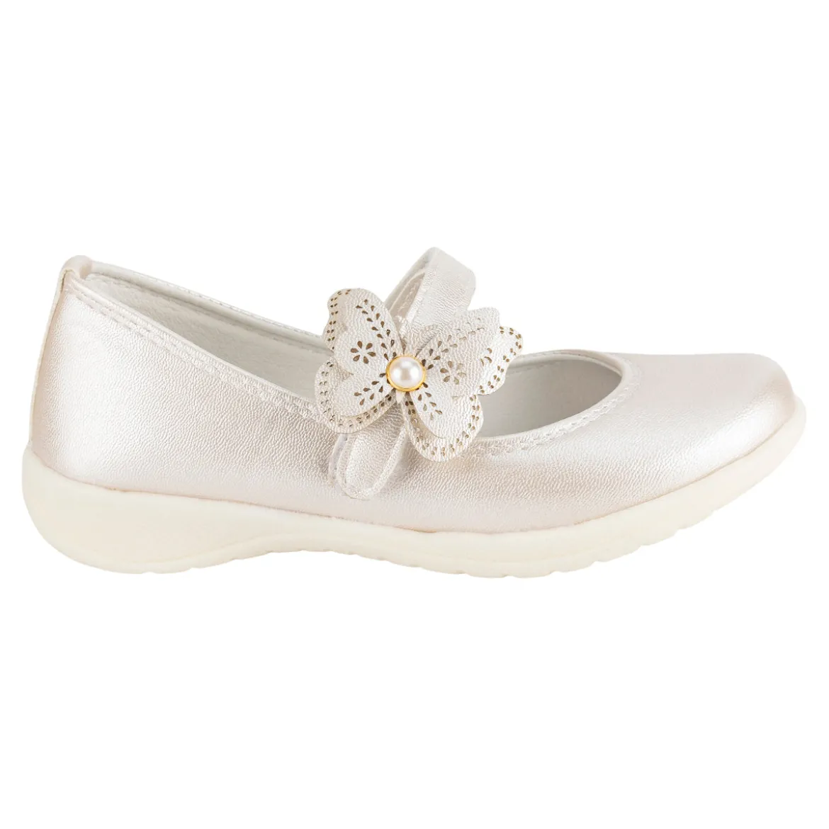 Zapato Vestir Balerina Mariposa Niña Pekekids 08311