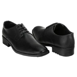Zapato Vestir Blucher Piel Negro Para Hombre Epitres 00319/20